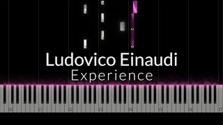 Ludovico Einaudi  Experience Piano Tutorial [upl. by Inotna]