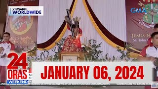 24 Oras Weekend Express January 6 2024 HD [upl. by Rosalyn]