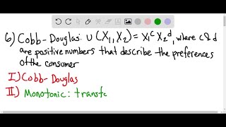 Consider the utility function ux1 x2√x1 x2  What kind of preferen… [upl. by Ahsenad]