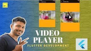 Flutter Video Player  Playing Videos in Flutter App  Flutter App development [upl. by Leda]