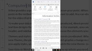 Trick Quickly remove ALL Index Entries from your document  How to  Index in Word  Skills Tube [upl. by Pacificia]