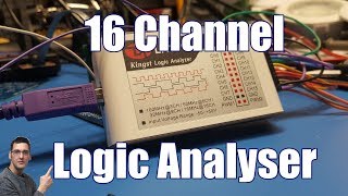 SDG 063 An affordable 16 Channel Analyser  Kingst LA1010 [upl. by Aniela]