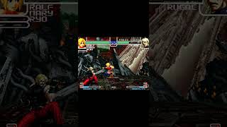 Ralf Mary amp Ryo vs Rugal  KOF 2002 Hack arcadegameskof kof2002plus kof2002 [upl. by Atiragram634]