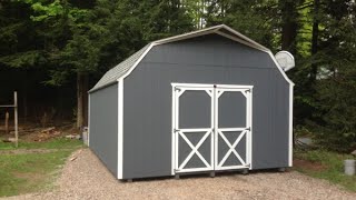 12 x 24 High Barn Storage Sheds  Garden Sheds  Large Storage Buildings  Ottawa [upl. by Lunetta]