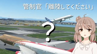 指示に従うという事は、滑走路に飛行機がいても離陸するという事です【MSFS】 [upl. by Aleedis]