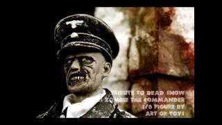 Frozen Dead Nazi Zombie The Commander 12quot figure 16 Custom FD01 [upl. by Botnick]