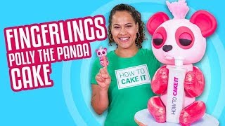 Fingerlings Polly the Panda CAKE  How To Cake It [upl. by Ultann]