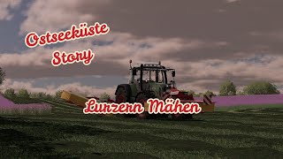 🙂Luzerne Mähen🤙🏼LS22 Ostseeküste Story 8 [upl. by Narrad]