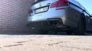 BMW M5 F10 Stage 2 DINAN exhaust sound [upl. by Candie]