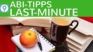 LastMinute AbiturLerntipps  4 Tipps mit denen deine AbiVorbereitung erfolgreich ist [upl. by Ram]