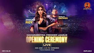 MAHARASHTRA PREMIER LEAGUE 2024  OPENING CEREMONY [upl. by Jemimah491]