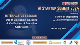 AI Startup Summit 2024  DAY 2  INTERACTIVE SESSION [upl. by Tanny]