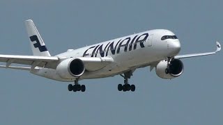 A350 Action at DFW International Airport airplanespotting [upl. by Elleinet142]