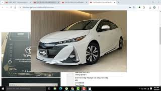 Toyota Prius PHV Price Pakistan 2024 l CustomDuty l SGR costing JapanAuction l HowtoImport JapanCar [upl. by Dnalyr]