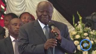 Mwai Kibakis speech at Gachaguas funeral [upl. by Aon]