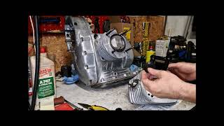 Assembling the cylinders on my Dnepr 650 engine [upl. by Miko]