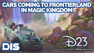 Cars Coming to Frontierland in Magic Kingdom Park [upl. by Norven]