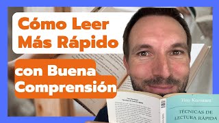 📚 🚀 Cómo Leer Más Rápido con Buena Comprensión  3 Ejercicios Para Controlar la Subvocalización [upl. by Adnarram]