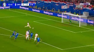 Gianluigi Donnarumma Save Penalty of Modric Croatia vs Italy 11 Goals And Highlights UEFA EURO [upl. by Aicekan623]