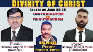 Divinity of Christ  Debate on John 2028  Pr Haroon Yaqoob Masihi VS Pr Shahzad Rafaqat in Urdu [upl. by Giza53]