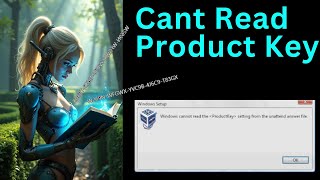 Windows Cannot Read The Product Key Setting From The Unattend Answer File  VirtualBox [upl. by Muire]