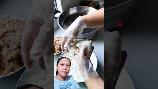 ROTI ISI DAGING YUMMY AND CREAMY flour food foodie chinesefood recipe cooking [upl. by Torres304]