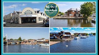 WroxhamTown Tour I Wroxham Heart Of The Norfolk Broads I Places To Visit [upl. by Steven]