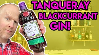 Tanqueray Blackcurrant Gin Review [upl. by Ennirac]