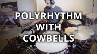 Polyrhythm with Cowbells [upl. by Baron]