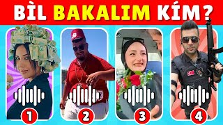 Bil BAKALIM Kim🤔🎤 Viral Videoların Sesini TAHMİN ET 🔥🔊 [upl. by Annair]