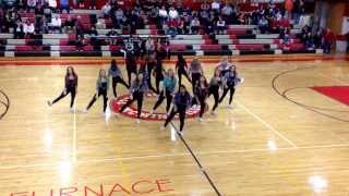 McMinnville varsity dance team Timber by Kesha ft pitbull [upl. by Schnorr]