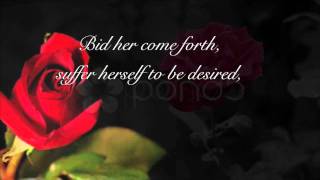 Eric Whitacre  Go Lovely Rose Lyrics HD [upl. by Harts]