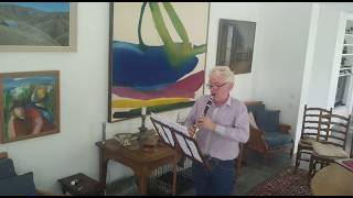 Caprice number 16 for solo clarinet by Mark Walton [upl. by Anyaled751]