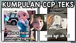 KUMPULAN CCP TEKS RANDOM KETIKA ELSA MINUM BAYGON😂 [upl. by Osy]