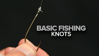 How To Tie Basic Fishing Knots [upl. by Barnaba]