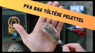 PVA bag töltése pelettel [upl. by Nylyak279]