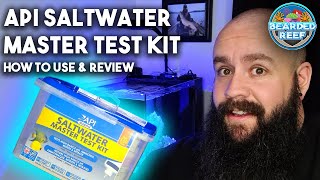 How to test your saltwater aquarium with API Saltwater Master Test Kit [upl. by Aiduan]