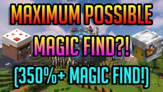 What’s the NEW MAXIMUM MAGIC FIND IN SKYBLOCK Calculated  Hypixel Skyblock [upl. by Nahseez747]