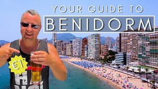 ULTIMATE Benidorm Guide  €1 BEER [upl. by Ona]