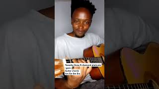 Tanasha Dona ft diamond platnumz Gere Guitar lesson guitarlessonguitartutorial shorts tanzania [upl. by Deborath]