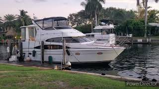 2001 CARVER 40 YACHT  The best family boat money can buy [upl. by Leilah614]