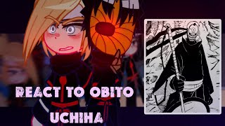 The Akatsuki react to TobiObito  Naruto ShippudenNaruto  GCRV •• ManiaGacha [upl. by Assert529]