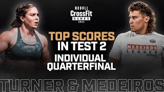 Ellie Turner amp Justin Medeiros Post the Top Scores in Individual Quarterfinal Test 2 [upl. by Anahsahs358]