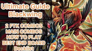 ULTIMATE BLACKWING GUIDE FTK Combos Decklist YuGiOh Master Duel [upl. by Iadam]