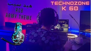 Technozone headset K60 سماعة جامينج خطيرة [upl. by Kyriako200]