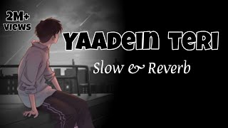 Yaadein Teri Slow amp Reverb Music Ocean [upl. by Dever689]