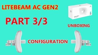 ubnt litebeam ac gen2  unboxing  configuration  part 33  urdu hindi  afiazinfo [upl. by Anoy]