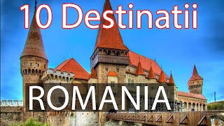 10 Destinatii de vacanță in Romania [upl. by Aehsila]