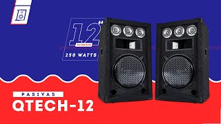 Cabina de sonido pasiva de 12  QTech [upl. by Dent]