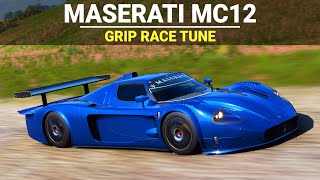 Forza Horizon 5 Tuning  2008 Maserati MC12 Versione Corsa FH5 Grip Race Build Tune amp Gameplay [upl. by Cornie104]